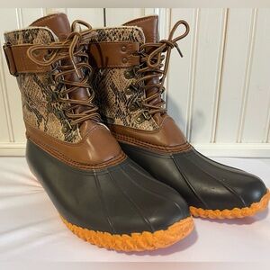 JBU Women’s Fur-Lined Duck Boots – Size 9.5